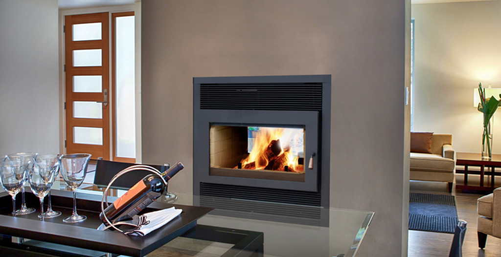 Focus SeeThru Fireplace w/Doors & Louvers