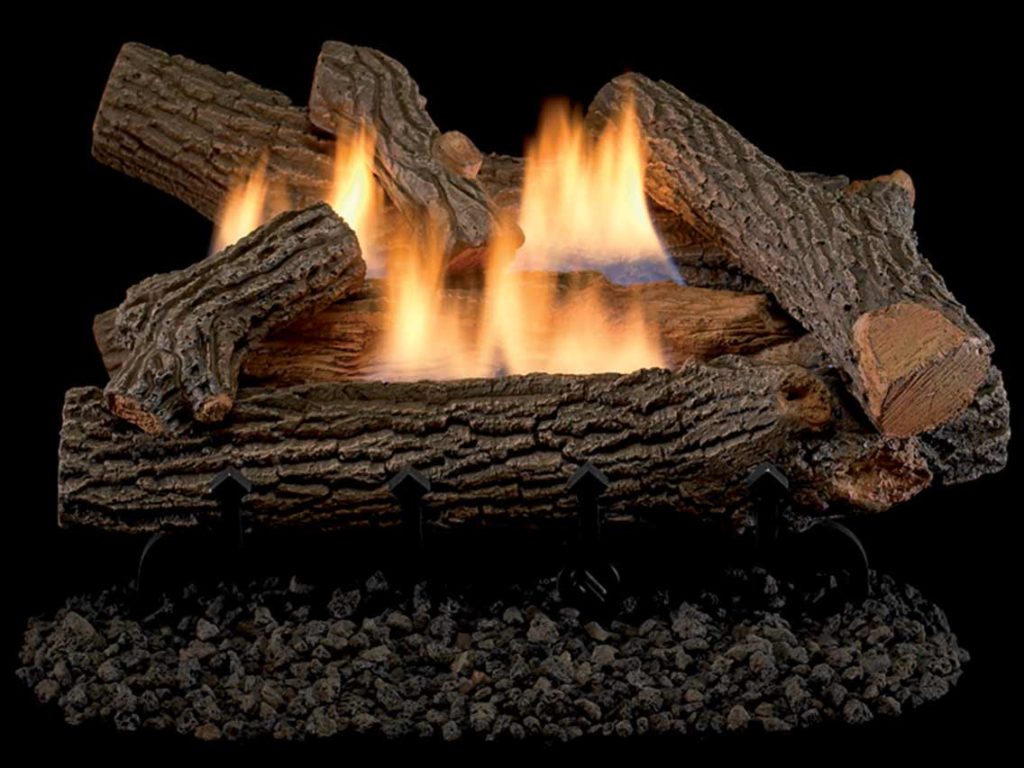 Superior: Double-Flame Log Set (18