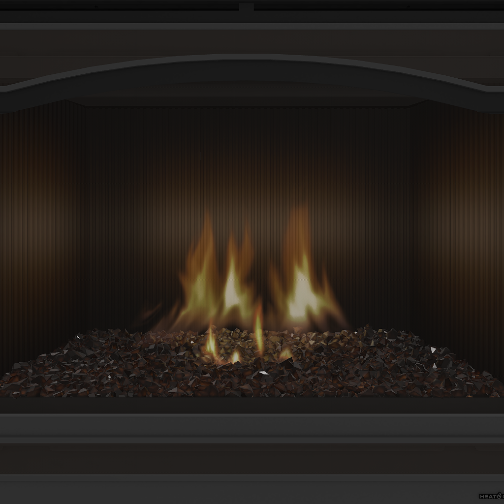 Heat & Glo: 8000C Modern Direct-Vent Gas Fireplace - NG — primary view