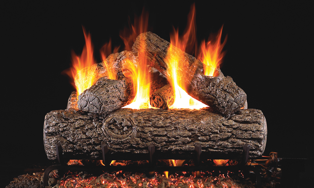 RH Peterson: Rustic Oak Logs 42in – Tall Pines Farm Stoves & Fireplaces