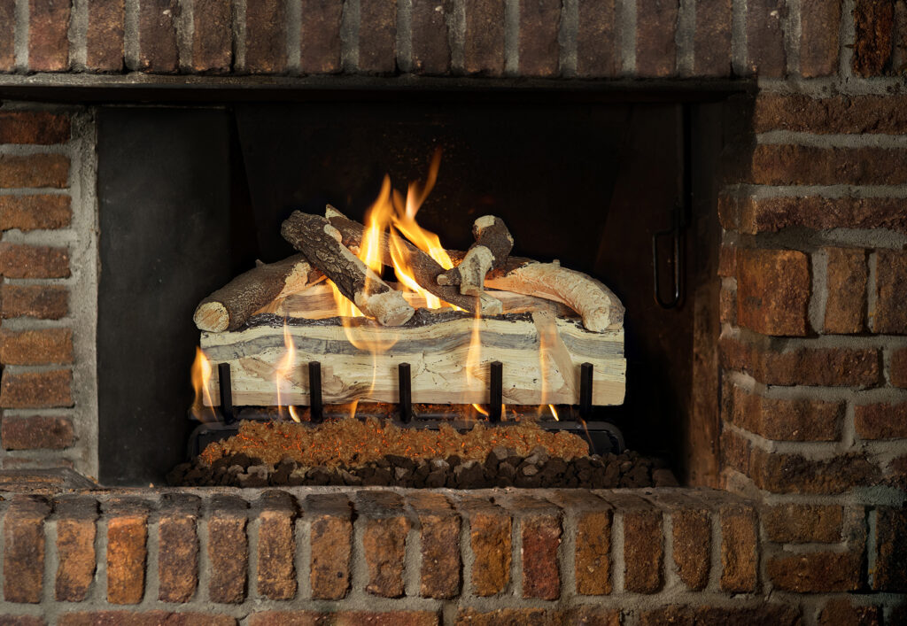 Grand Canyon: Blue Pine Split Gas Logs 18in