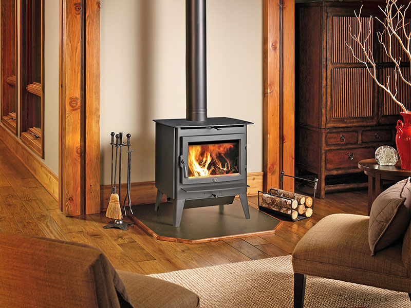 Lopi: Evergreen Next-Gen Hybrid Wood Stove
