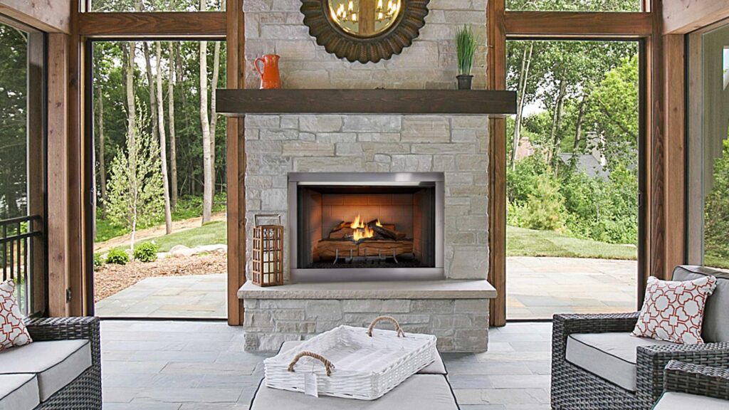 Outdoor Lifestyles: Vesper 36 Outdoor Gas Fireplace