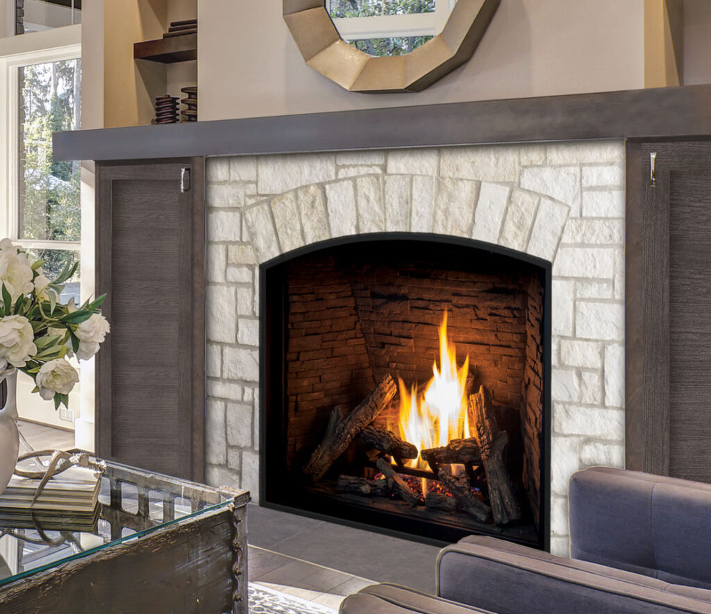 Urbana: U37 Arch Traditional - Log Burner