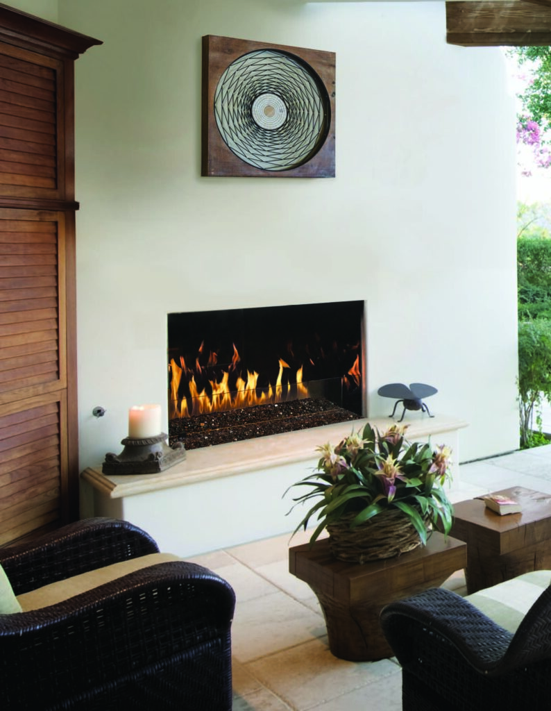 Fire Garden: 4024 Outdoor Gas Fireplace