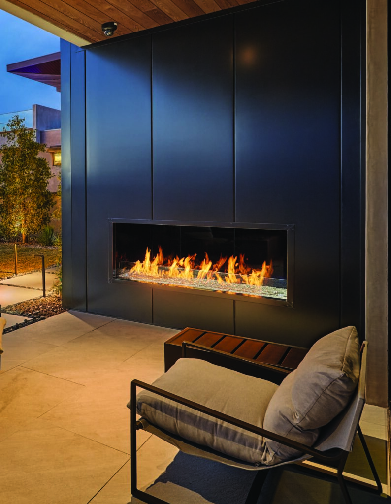 Fire Garden: 6424 Outdoor Gas Fireplace