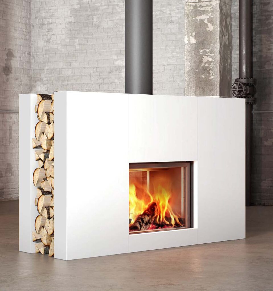 Stuv: 21-85 Clad DF7 (Fireplace)