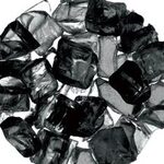 Black 1/2″ Glass Media for 72″ Fireplace Burner