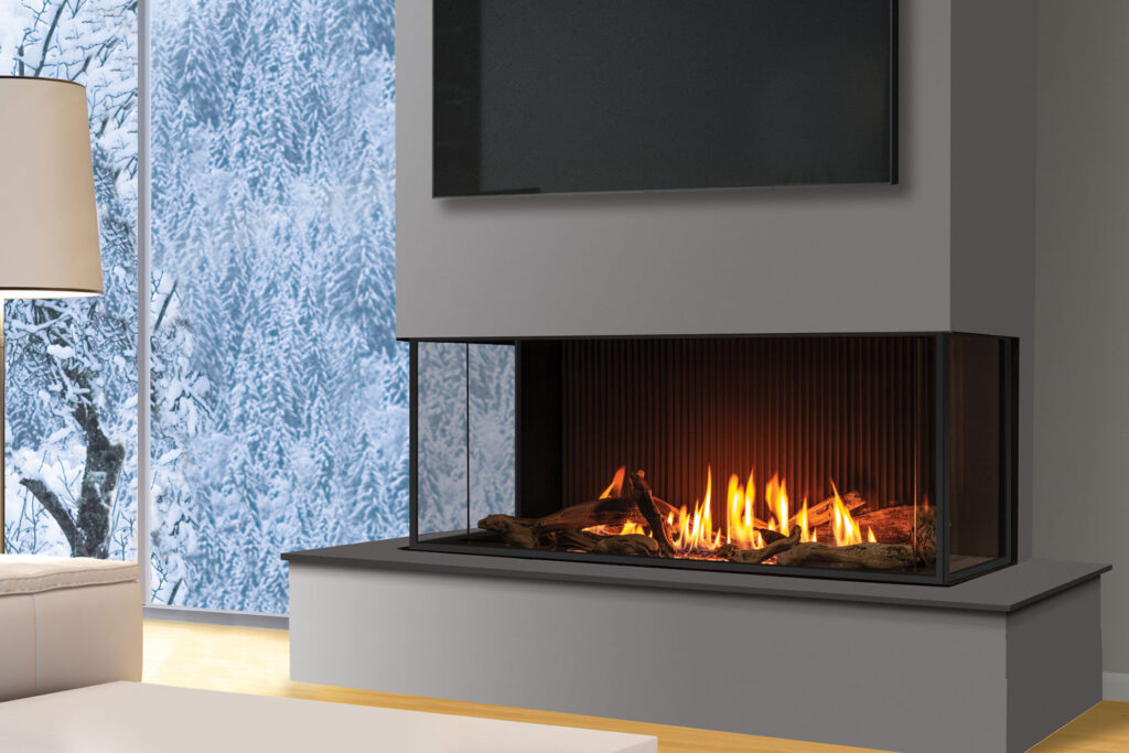 Urbana: U50 Bay Gas Fireplace
