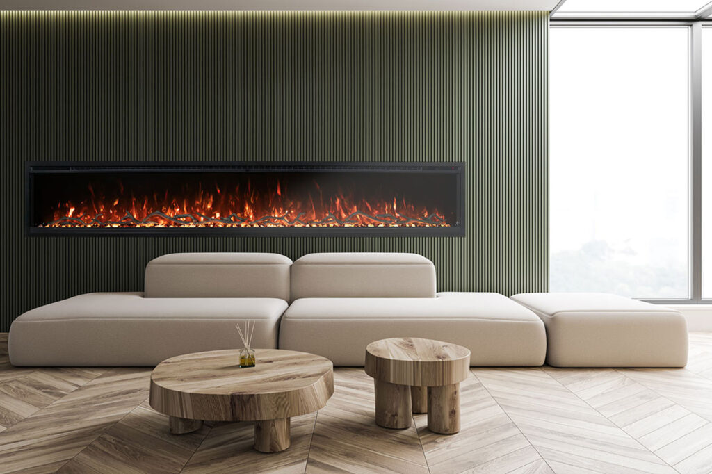 Modern Flames: Spectrum Slimline 100