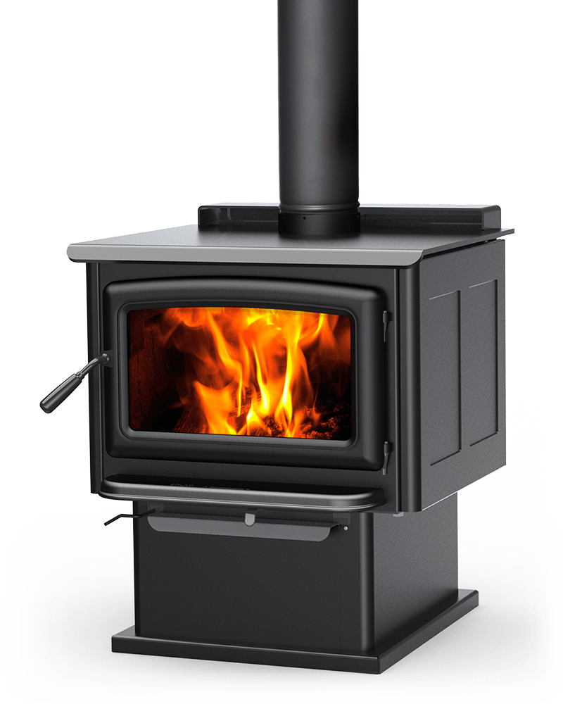 Pacific Energy: Summit LE Wood Stove - Pedestal