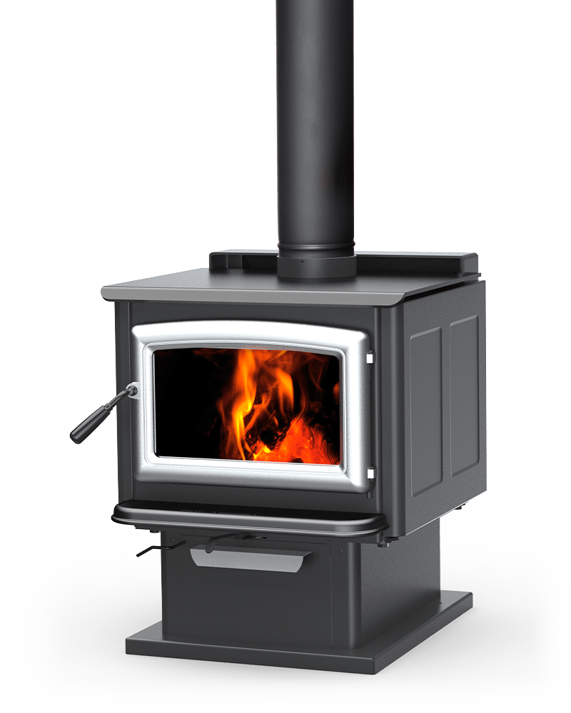 Pacific Energy: Super LE Wood Stove - Pedestal