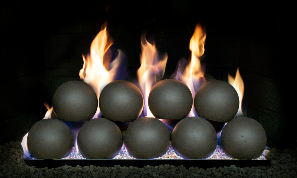 RH Peterson: 4" Epic Black Fyre Spheres (19-Piece Set)