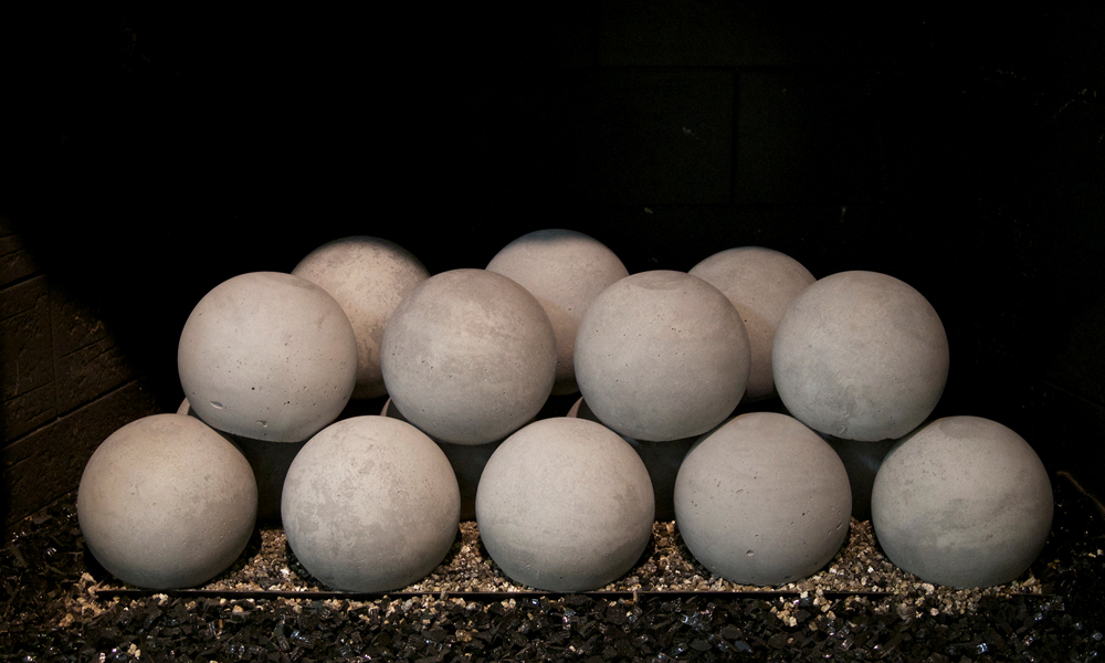 RH Peterson: 4" Graystone Fyre Spheres (19-Piece Set)