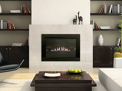The White Mountain Hearth: Vent-Free Medium Loft Insert (MV), available from Kindled Timber in Indianapolis, IN