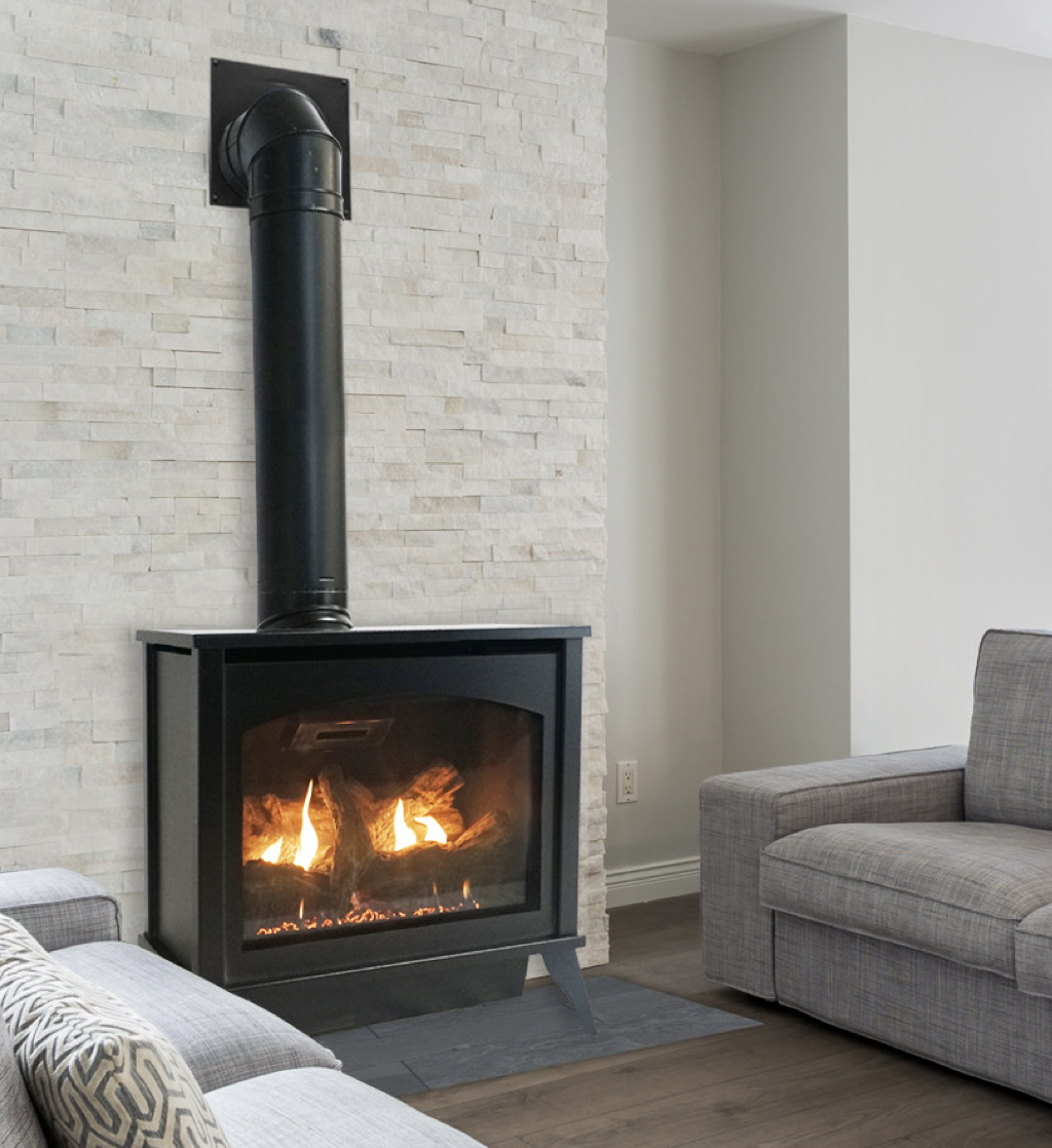 White Mountain Hearth: Medium Spirit Stove - Steel (DV IP)