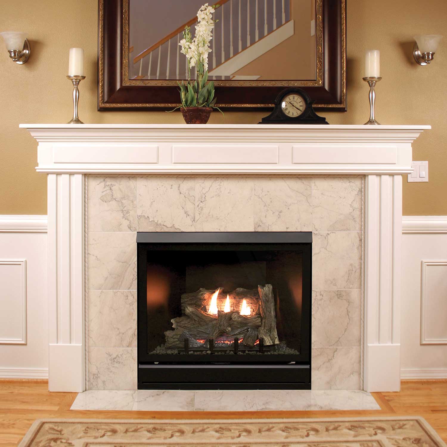 The White Mountain Hearth: Tahoe 36 Clean-Face (IP), available from Kindled Timber in Indianapolis, IN