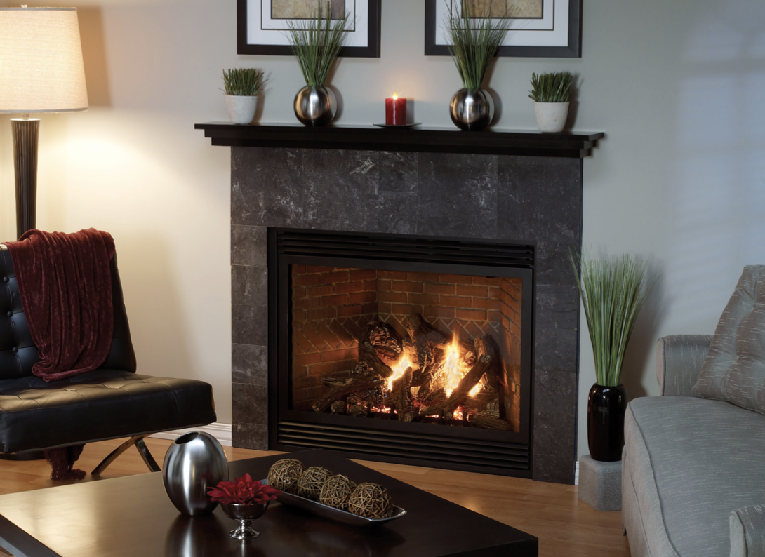The White Mountain Hearth: Tahoe Luxury 42 (Multi-Function Control), available from Kindled Timber in Indianapolis, IN