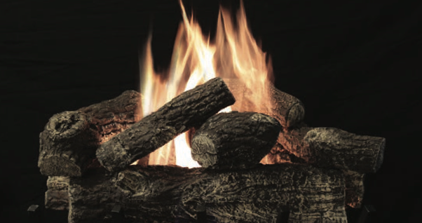 The White Mountain Hearth: Tree House 7-Piece Log Set - 18