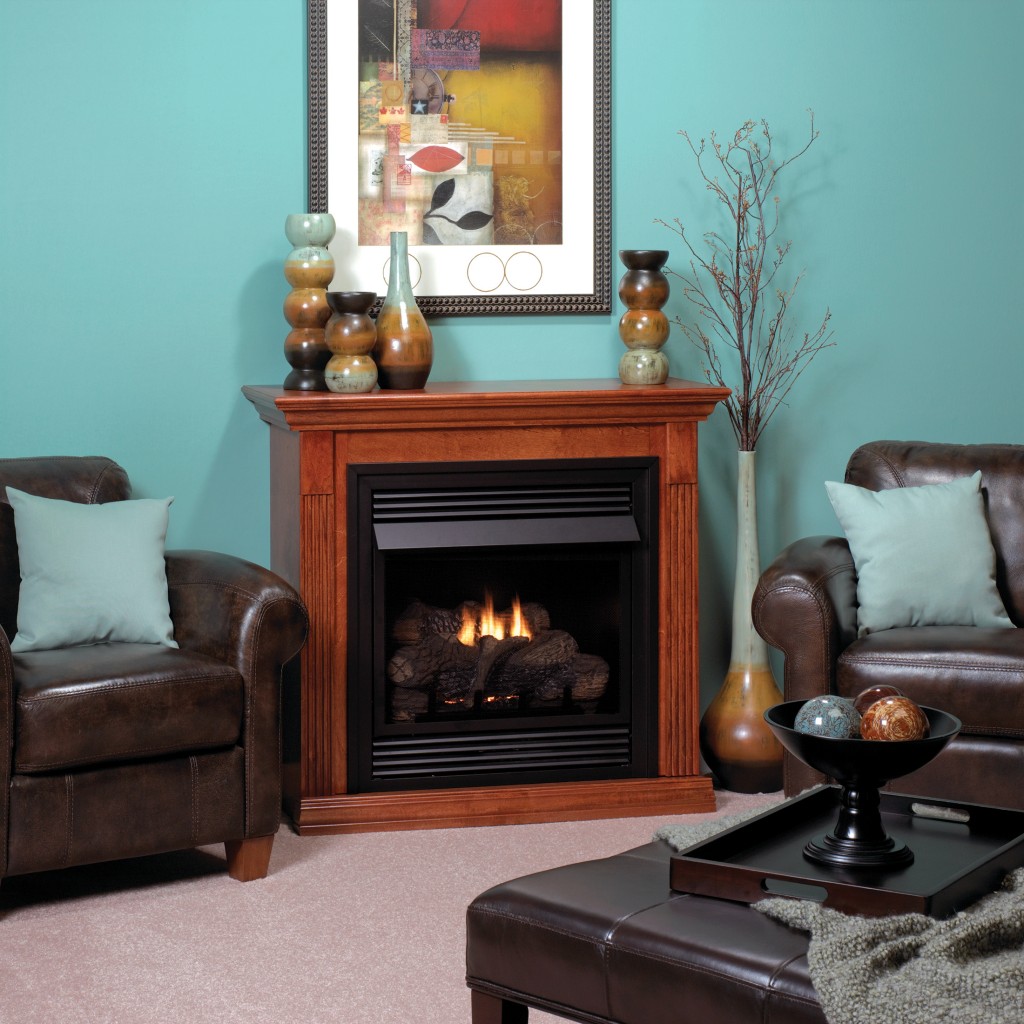 The White Mountain Hearth: Vail Vent-Free Deluxe 26 (IP), available from Kindled Timber in Indianapolis, IN