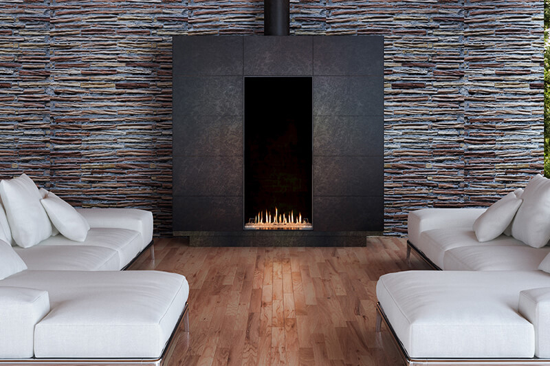 Front: Front Facing Passage Fireplace (60x30)