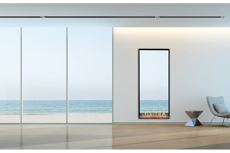 Front: See-Through Passage Fireplace (60x30)