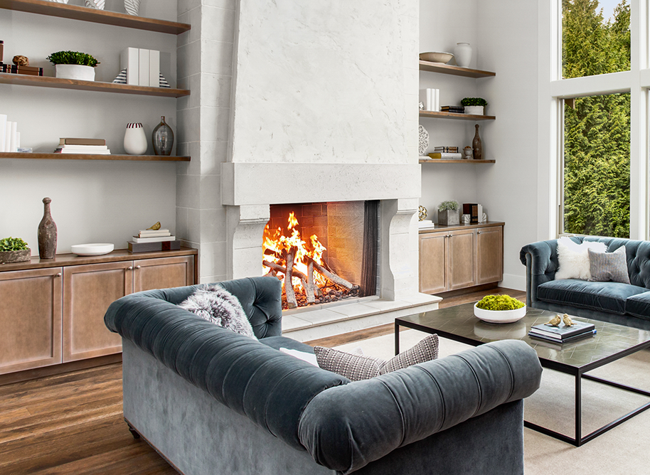 White Mountain Hearth: Aspen Traditional Wood Burning Firebox 60"
