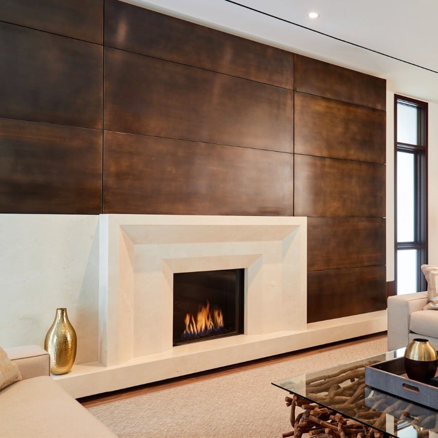 Ortal: Front Facing FR 25H & 75 Gas Fireplace—primary view
