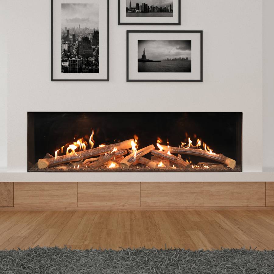 Ortal: Wilderness Front Facing 77H Gas Fireplace—primary view