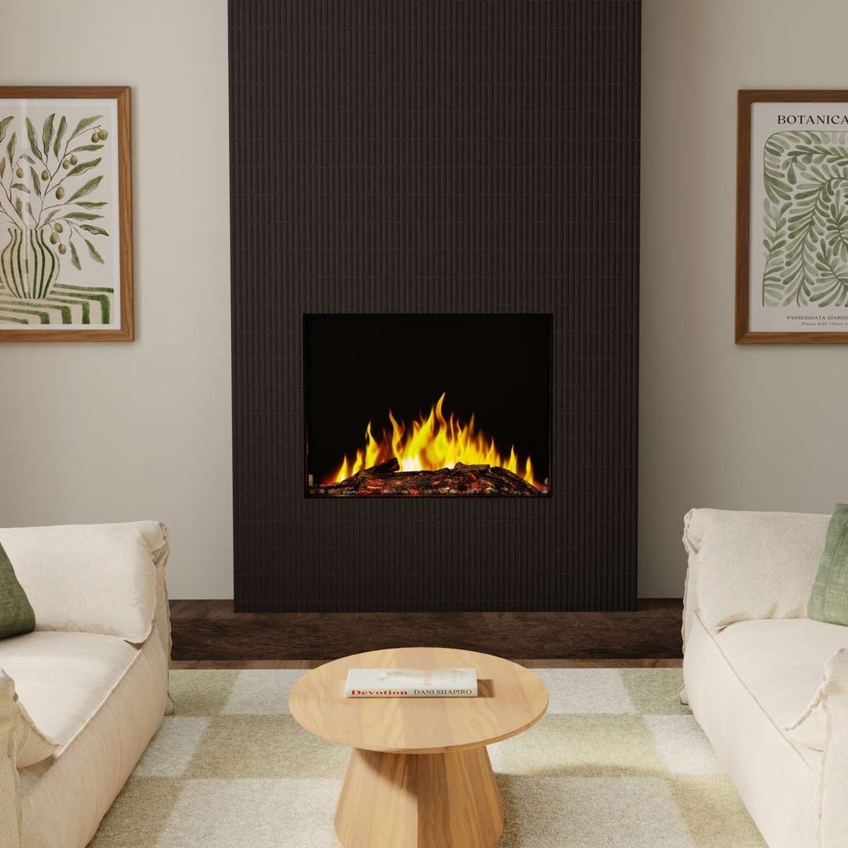 The Dimplex: Ignite Quest 36, available from SnowBelt Fireplace & Stove in Stevens Point, WI