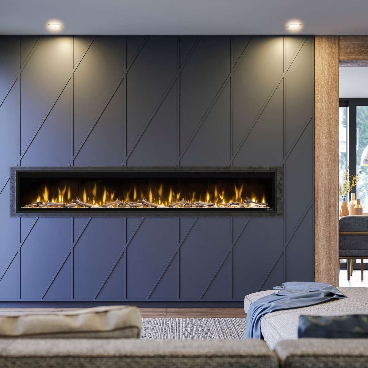 The Dimplex: Ignite Evolve 100, available from SnowBelt Fireplace & Stove in Stevens Point, WI