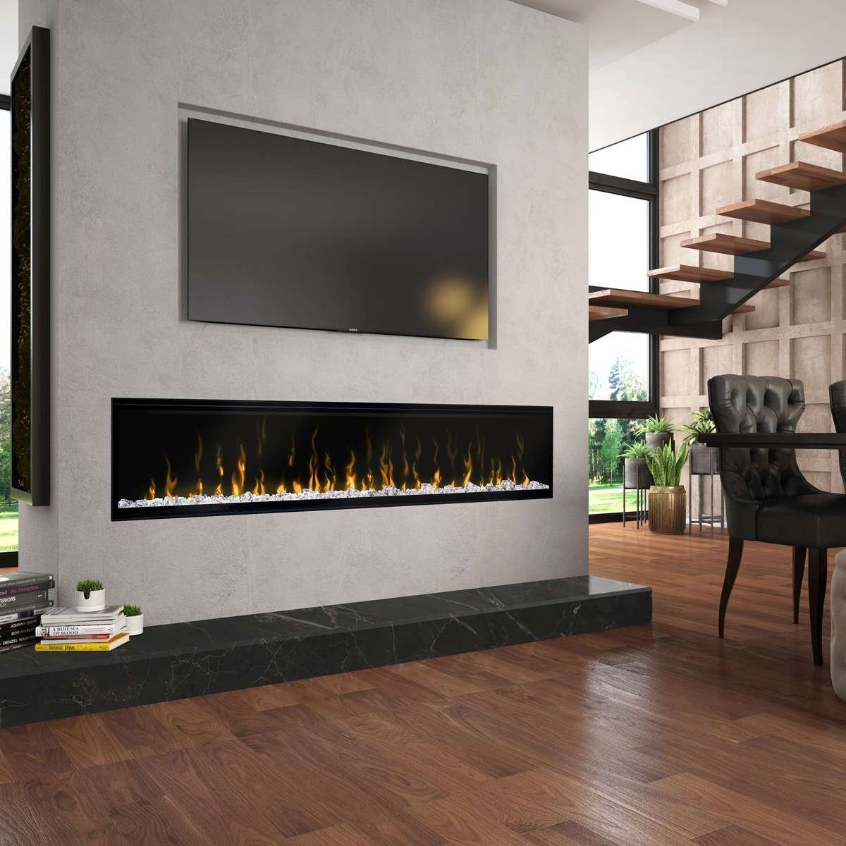 The Dimplex: Ignite XL 74, available from SnowBelt Fireplace & Stove in Stevens Point, WI