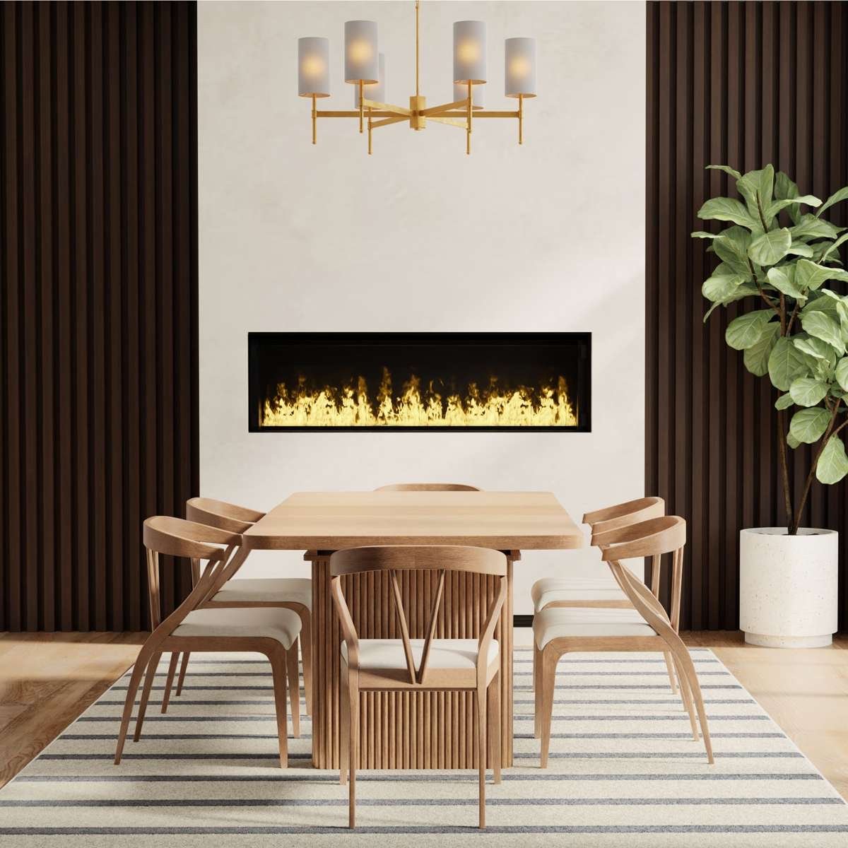 The Dimplex: Optimyst RGB Pro Box 60, available from SnowBelt Fireplace & Stove in Stevens Point, WI