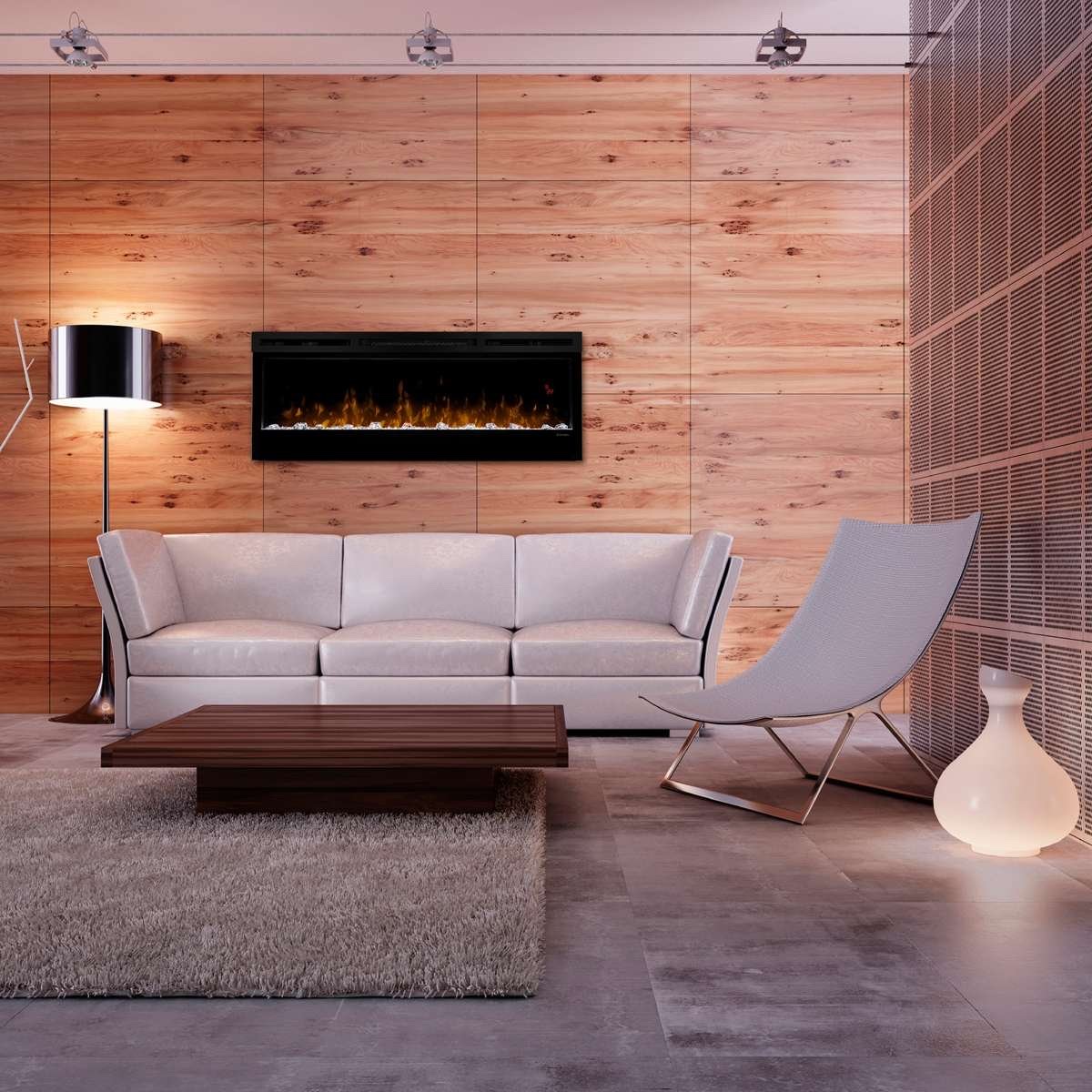 The Dimplex: Prism 50, available from SnowBelt Fireplace & Stove in Stevens Point, WI