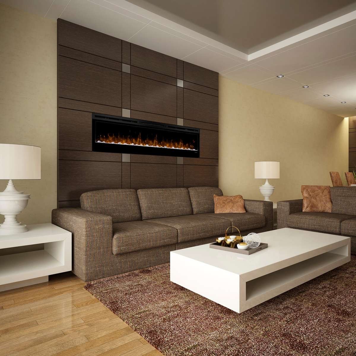 The Dimplex: Prism 74, available from SnowBelt Fireplace & Stove in Stevens Point, WI