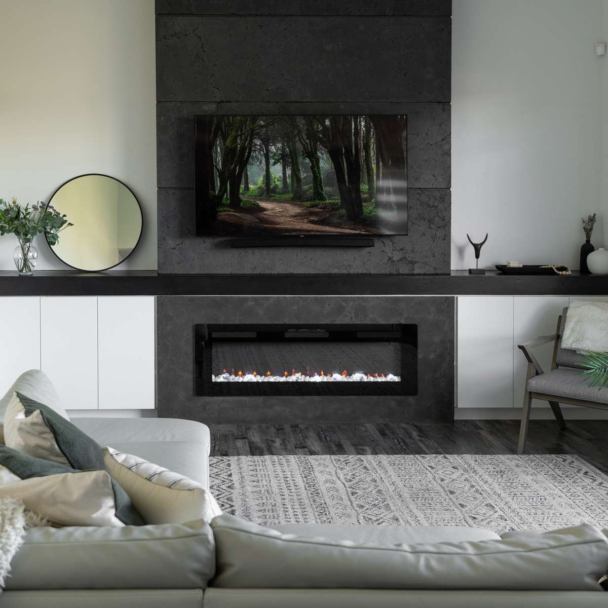 The Dimplex: Sierra 60, available from SnowBelt Fireplace & Stove in Stevens Point, WI