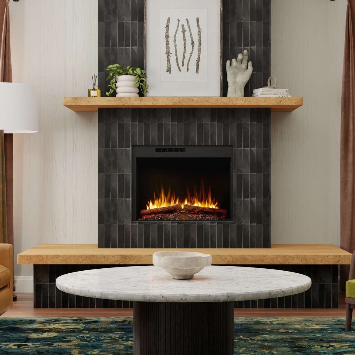 The Dimplex: Vital Spark 36, available from SnowBelt Fireplace & Stove in Stevens Point, WI