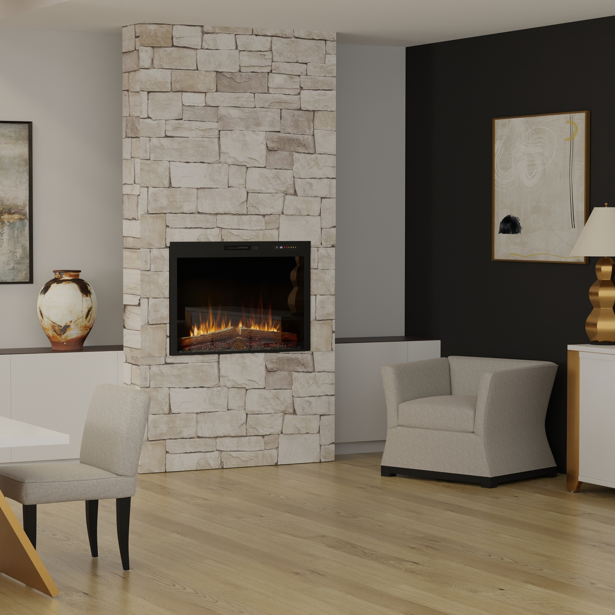 The Dimplex: Vital Spark 42, available from SnowBelt Fireplace & Stove in Stevens Point, WI