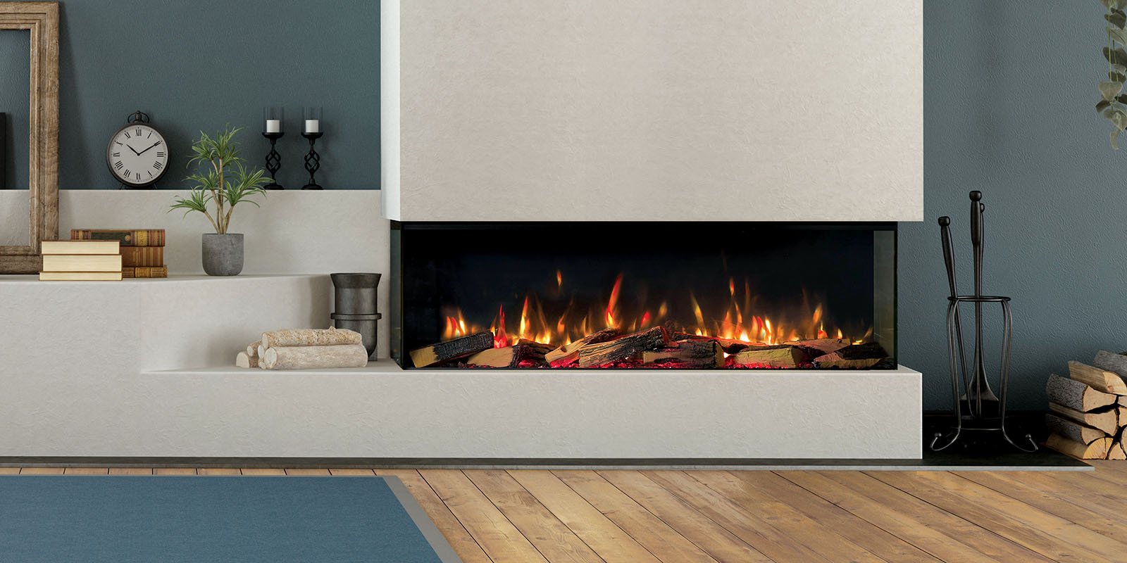 The Fireplace Xtrordinair: GreenSmart Electric 51, available from SnowBelt Fireplace & Stove in Stevens Point, WI