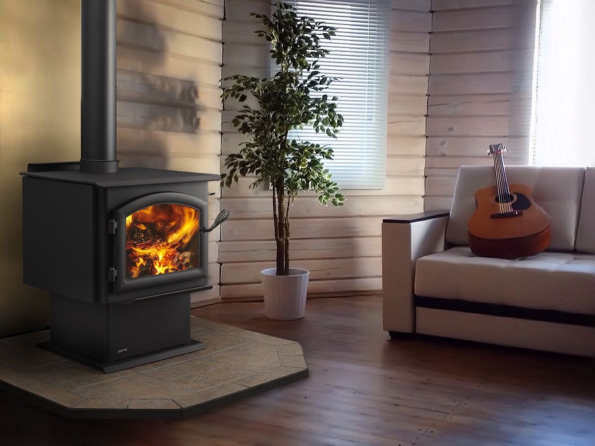 The Forge & Flame: Millennium 3100 (Quadra-Fire), available from SnowBelt Fireplace & Stove in Stevens Point, WI