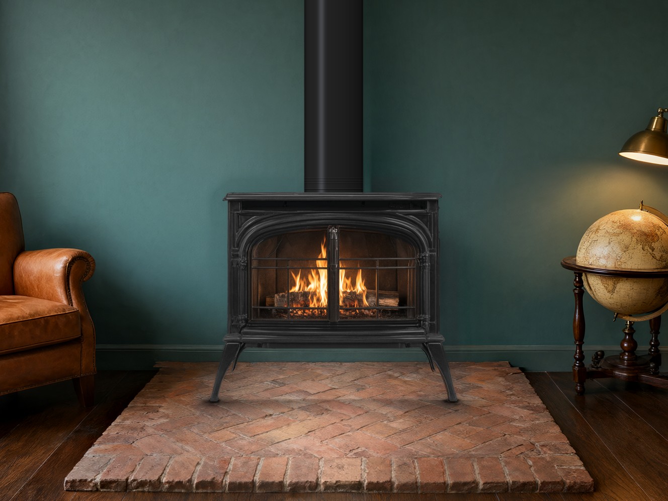 The Forge & Flame: Radiance IFT (Vermont Castings), available from SnowBelt Fireplace & Stove in Stevens Point, WI