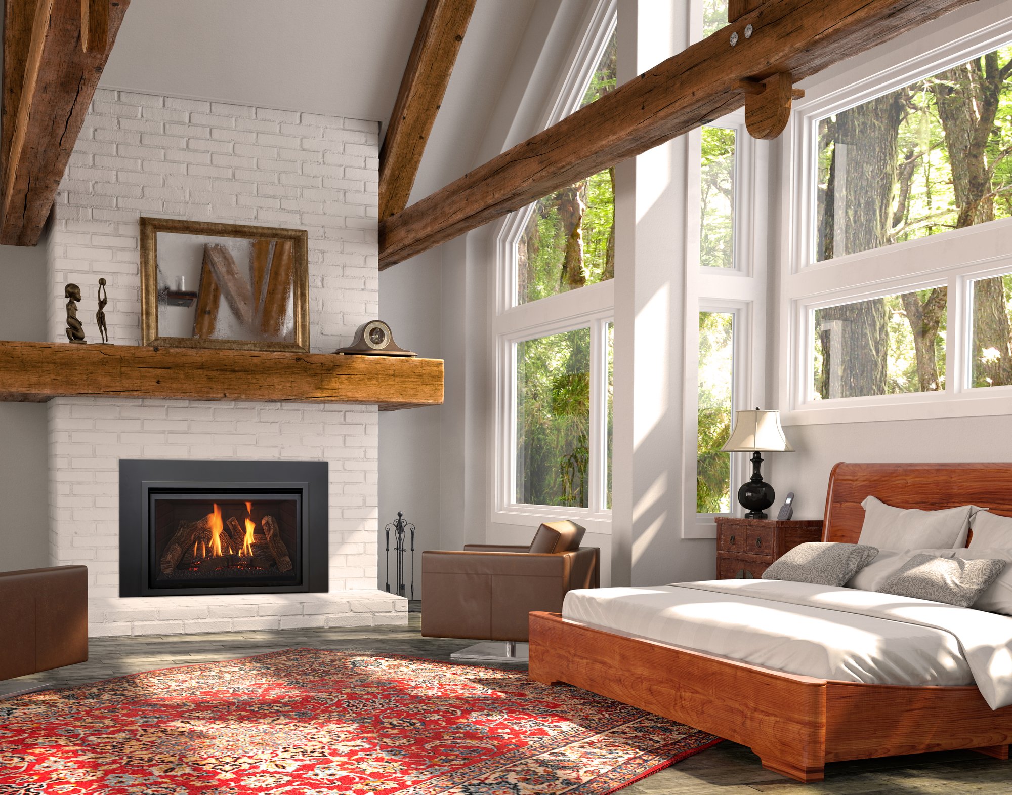 The Kozy Heat: Chaska 34, available from SnowBelt Fireplace & Stove in Stevens Point, WI