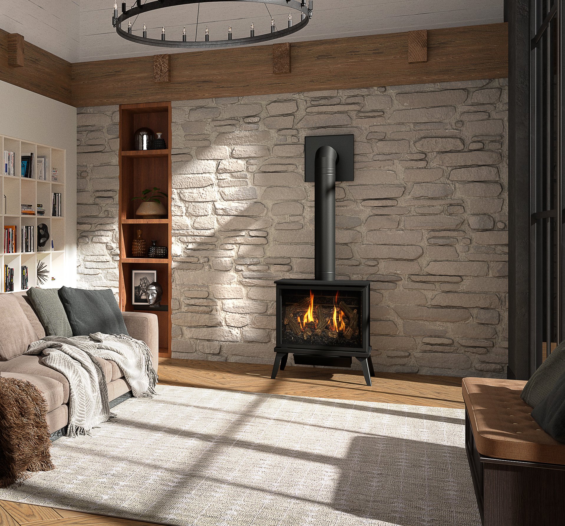 Kozy Heat: Lakefield XL Gas Stove