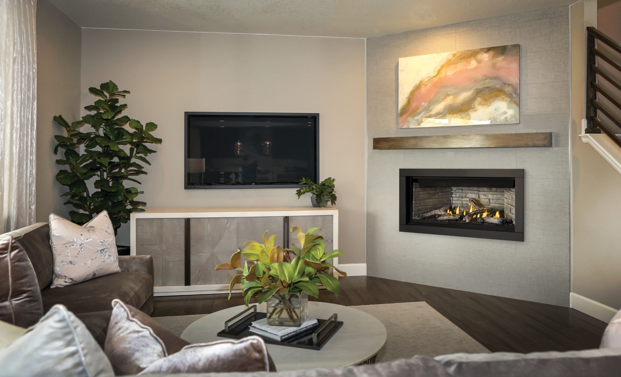 The Napoleon: Ascent Linear BL42, available from SnowBelt Fireplace & Stove in Stevens Point, WI