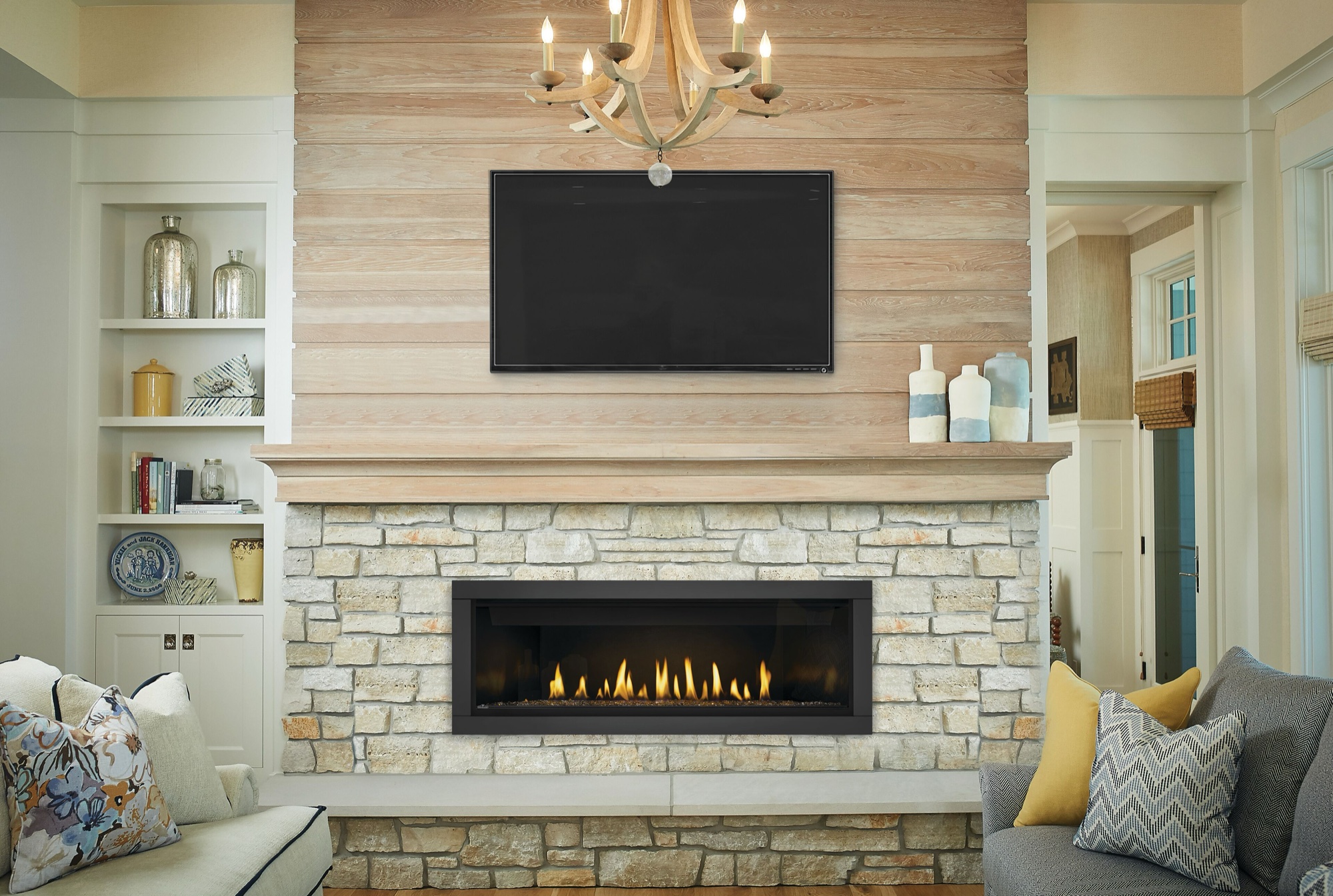 The Napoleon: Ascent Linear BL56, available from SnowBelt Fireplace & Stove in Stevens Point, WI