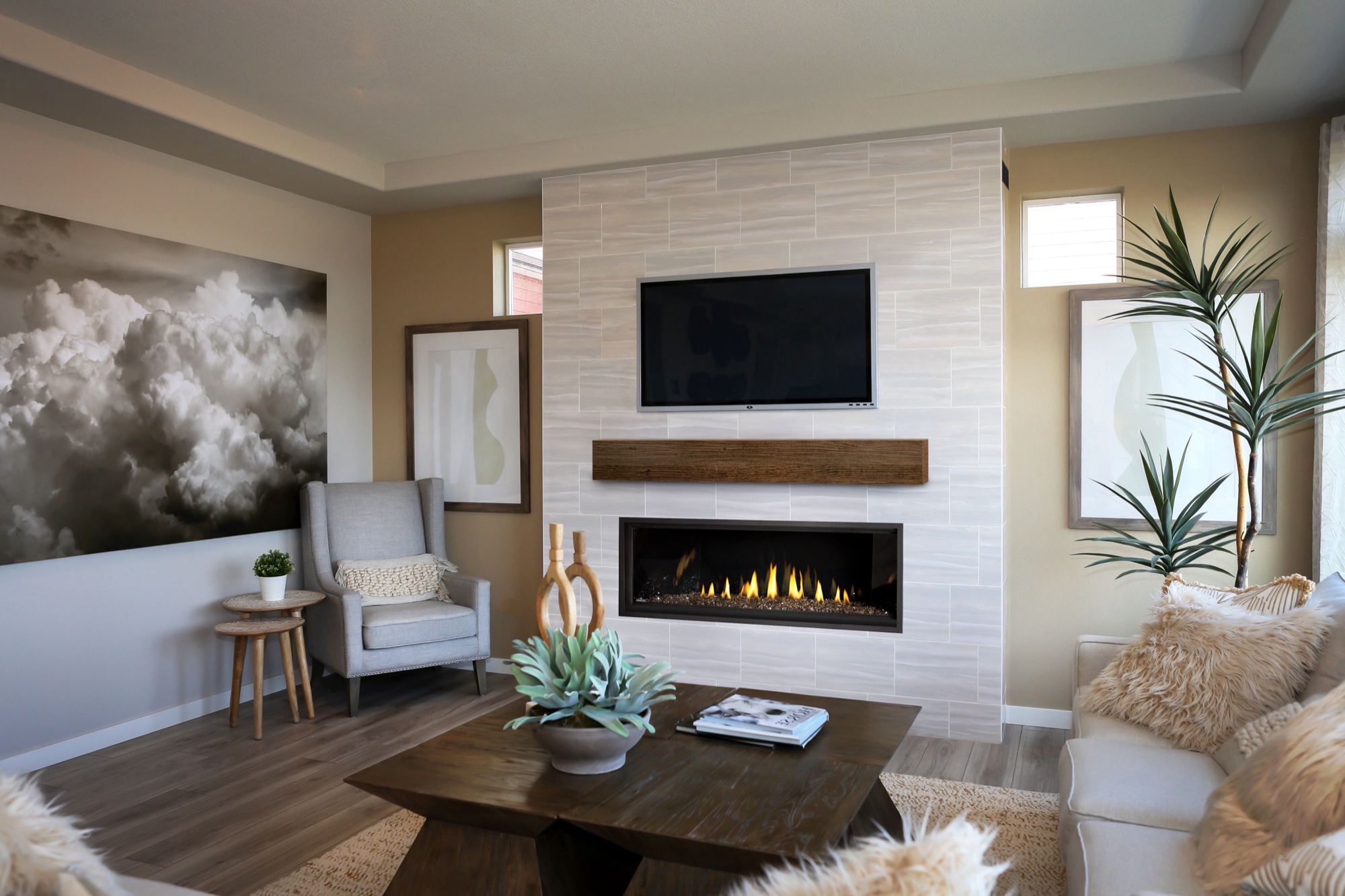 The Napoleon: Ascent Linear Premium BLX56, available from SnowBelt Fireplace & Stove in Stevens Point, WI