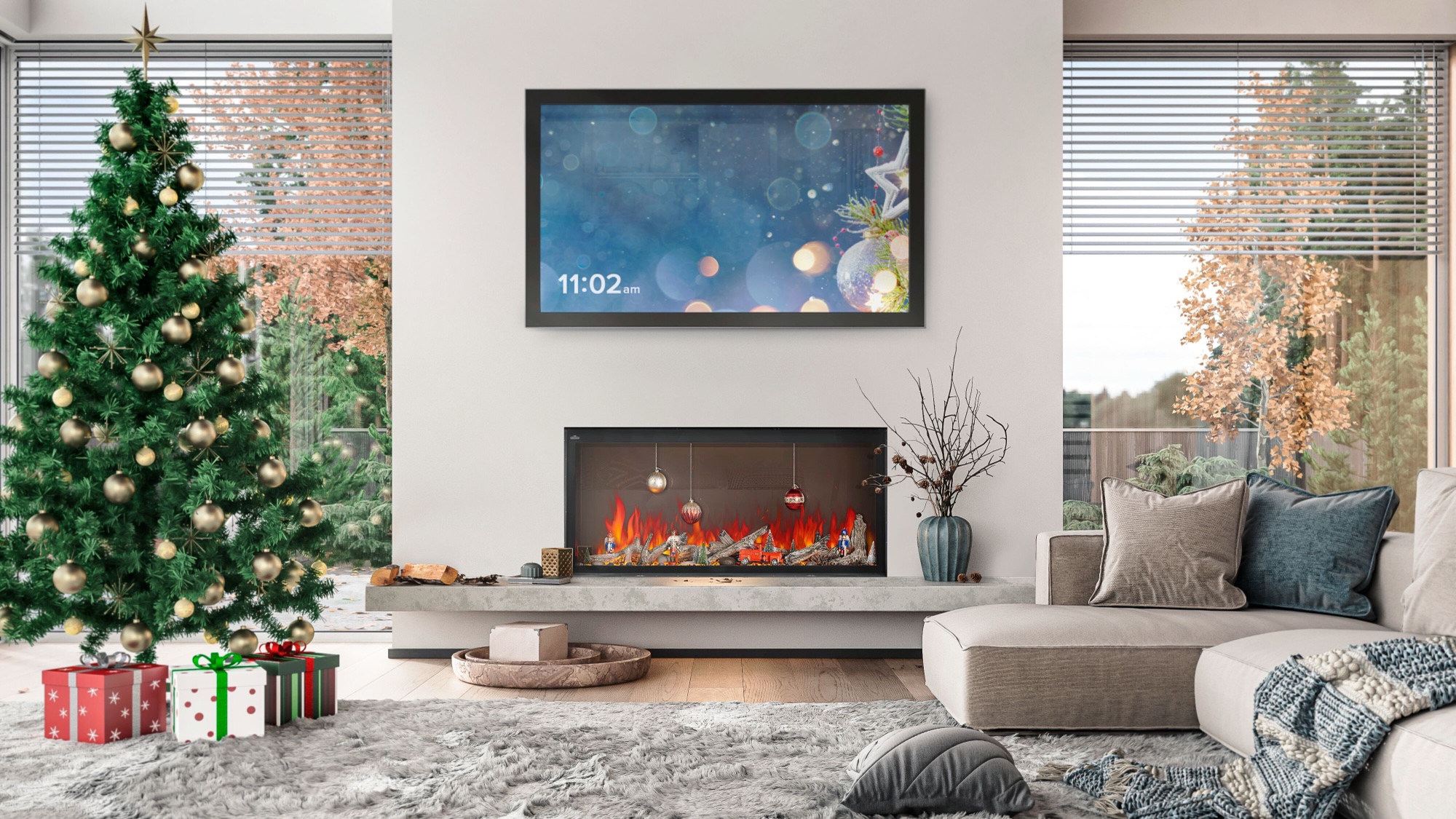 The Napoleon: Astound Built-in NEFB50AB, available from SnowBelt Fireplace & Stove in Stevens Point, WI