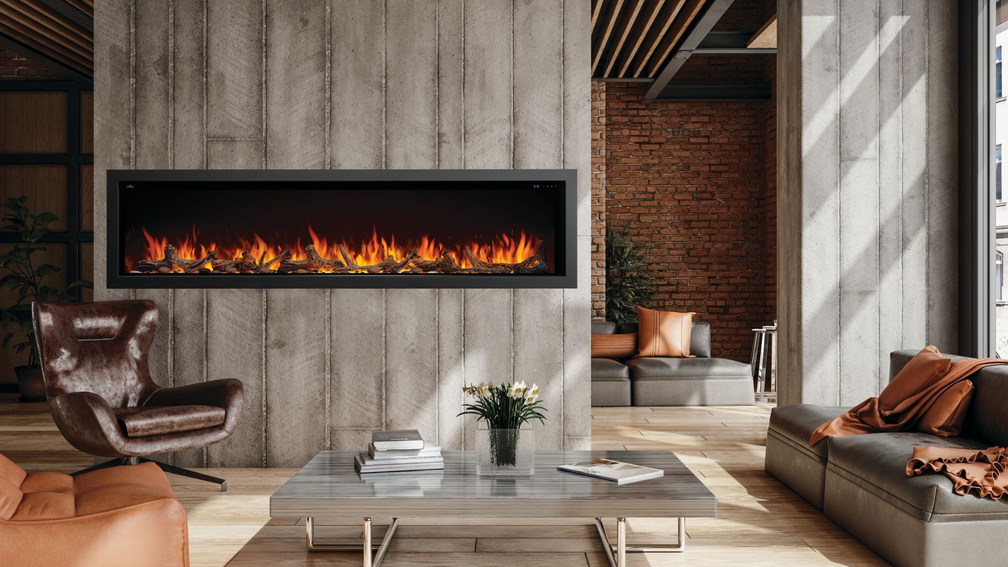 The Napoleon: Astound Built-in NEFB96AB, available from SnowBelt Fireplace & Stove in Stevens Point, WI
