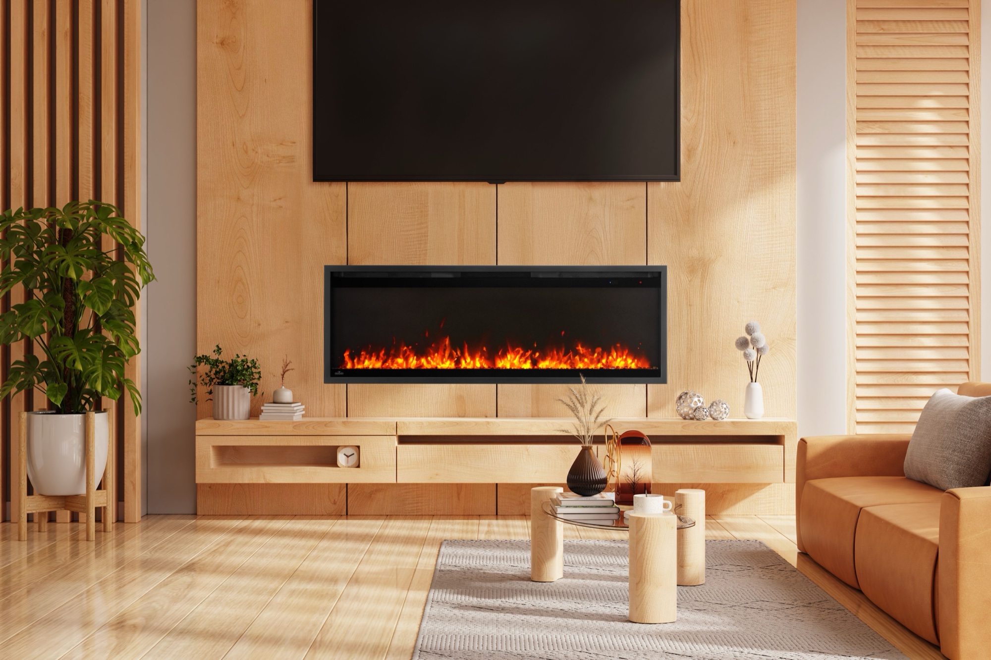 The Napoleon: Astound SlimMount NEFL50AS, available from SnowBelt Fireplace & Stove in Stevens Point, WI