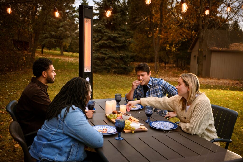 Napoleon: Electric Outdoor Freestanding Infrared Heater NEOFV80IH (Phantom)